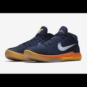 Navy Blue w/ Orange Sole Nike Kobe AD